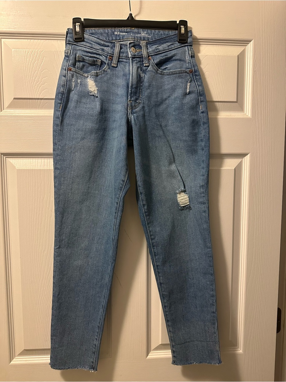 Women’s Old Navy High-Rise Curvy OG Straight Denim Jeans - Size 0
